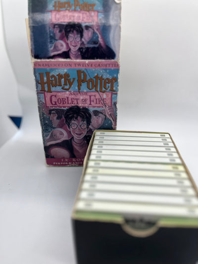 Harry Potter and the Goblet of Fire 12 Cassette Collection - thehouseholdcollective